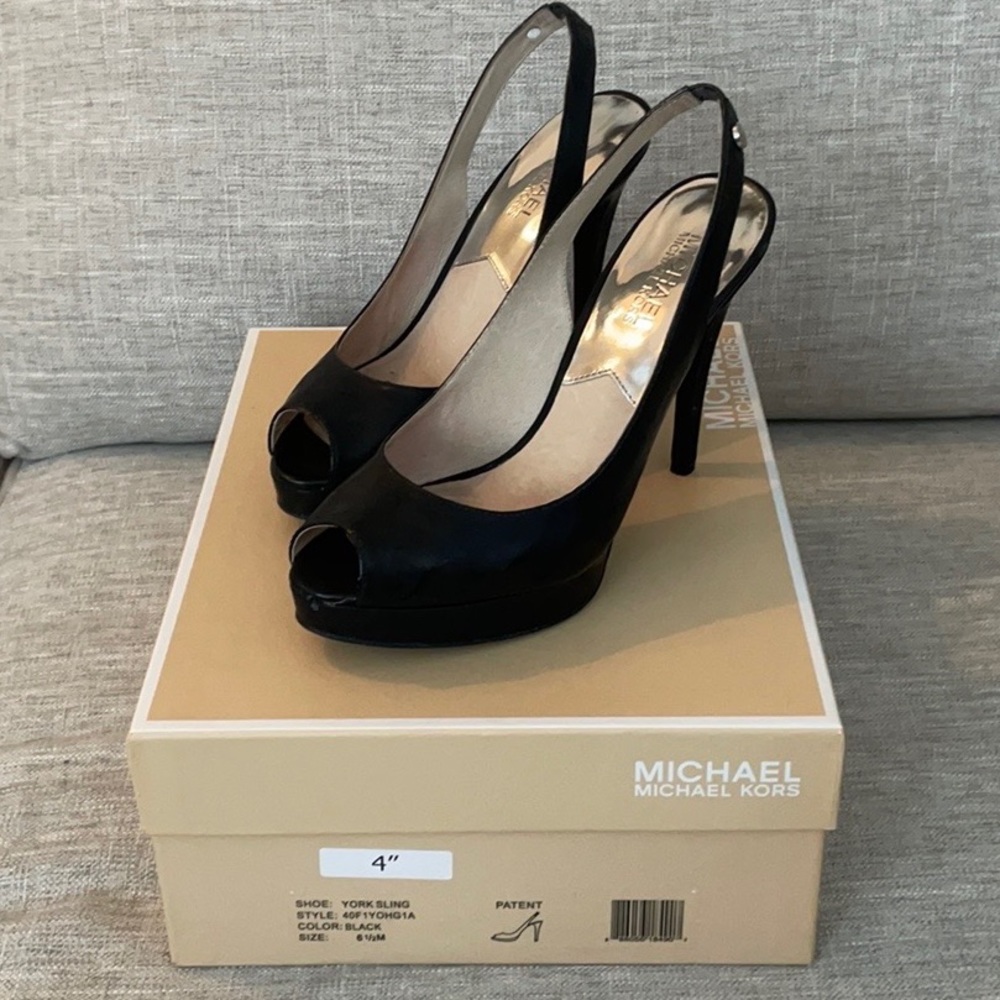 Michael Kors York Slingback Heels